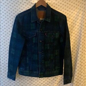 Levi’s Premium Plaid Trucker Jacket